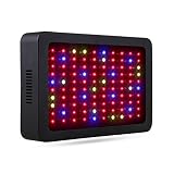 植物育成LEDライト 高性能 新型ダブルチップ 植物灯/フルスペクトル LEDチップ 　温室水耕屋内植物野菜のと成長させるための 照明でライトパネル 高電力を育てる ノーブランド品 600W 6W*1