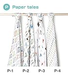 aden + anais (エイデンアンドアネイ) おくるみ バラ売り 1枚 出産祝い【並行輸入品】 Paper tales P-2