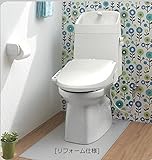 ジャニス工業 トイレ 便器+タンク+温水洗浄便座セット BM BMC8020RGA BW1 排水芯:床排水リモデル305mm~540mm 色:ホワイト