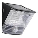 All-Pro MSLED100, 100 Degree LED Motion-activated Solar Light, Black [並行輸入品]