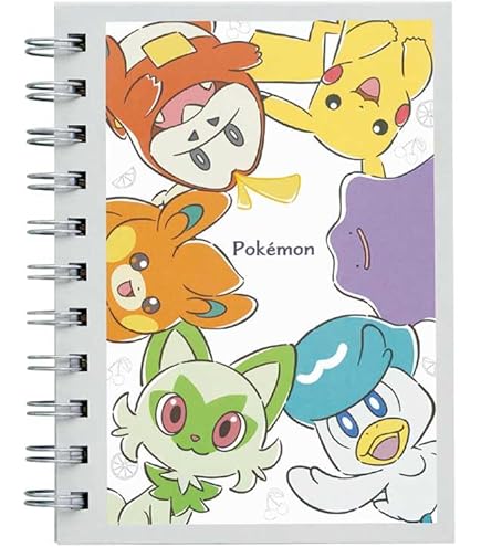 Amazon.co.jp: ポケモンセンターオリジナル B6リングノート Pochama's