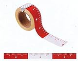 エコ「ピタッ」ロッド 赤白粘着テープ 50mm×２５m 20cmピッチ HPR520