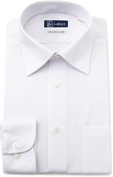i-Shirt(アイシャツ) i-shirt完全ノーアイロン ストレッチ 超速乾 レギュラーフィット 長袖 アイシャツ ワイシャツ メンズ ノンアイロンメンズ - 1