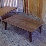 モーナ スリムな脚のスタイリッシュこたつテーブル 105size 長方形 ウォールナット材 ローテーブル オシャレで落ち着いた雰囲気 通年使えるサイズ感が魅力 日本製こたつで過ごしたい方向き 当店オリジナル商品 最新モデル 国産 北欧風
