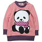 【秋冬春対応】 GARACH(ギャラッチ) 裏毛パンダマフラーPtトレーナー 80cm /Pk NO.AH-1631601