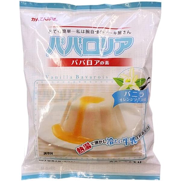 Amazon かんてんぱぱ ババロリア バニラ 75ｇ 5袋 かんてんぱぱ 食品 飲料 お酒 通販