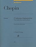 ショパン: Am Klavier - ショパンの有名な17のピアノ小品/原典版/Hewig-Troscher編 (独語版)/ヘンレ社/ピアノ・ソロ