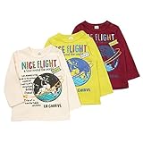 【アウトレット】 La Chiave 長袖Tシャツ (80～130cm) キムラタンの子供服 レモン 90 ( 53301x53501-153 )