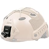 Aluminum NVG Helmet Mount Compatible with GoPro Hero 12/11/10/9/8 Black, Silver and Most Action Cameras