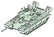トランペッター 1/72 ソビエト軍 T-80B 主力戦車 プラモデル 07144