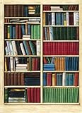 Bibliothequeライブラリ壁壁画壁紙壁画72 x 100 in