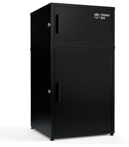 Amazon.co.jp: 宅配ボックス 屋外 大型 150L大容量 防水 ポスト一体型