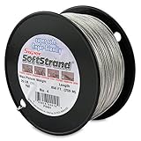 SuperSoftstrand Size 4 - 850-Feet Picture Wire Vinyl Coated Stranded Stainless Steel [並行輸入品]