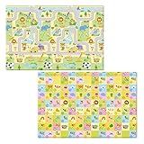 Parklon やわらかクッションマット Hello Bear Smile Town 210 * 140 * 1.5 PVC PL-007