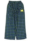 Michigan Wolverines子供用格子柄パジャマスリープパンツ ブルー