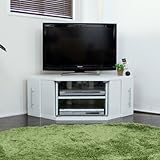 テレビ台 テレビボード コーナー ロータイプ ホワイト 大型液晶テレビ対応 TCP303WH