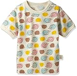 People Tree (ピープルツリー) OCベビー なかよしハリネズミ Tシャツ マルチカラー 80