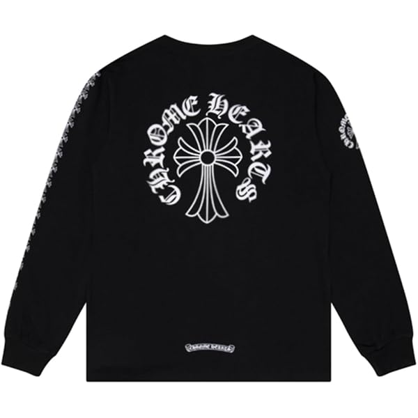 Amazon | [クロムハーツ] Tシャツ カットソー ロンT ブラック メンズ