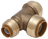 Cash Acme U444A Shark Bite 3/4-by-1/2-by-3/4-Inch Push-Fittings Reducing Tee by Cash Acme - Shark Bi