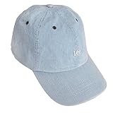 [リー] Lee キャップ LA0179 コットン ツイル デニム メンズ レディース ユニセックス ペアルック 男の子 子供用 女の子 ワークキャップ 親子 お揃い ロゴ