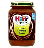 HiPP Organic Cocoa & Vanilla Dessert 7+ Months 190g (Pack of 2) - ヒップ有機ココア＆バニラデザート7+ヶ月190グラム (Hipp) 