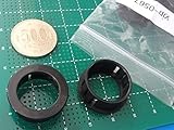 SK-25　配線孔キャップ　プラスチック・黒　内円直径φ19mm ケース穴25mm　ケース全径29mm　５個入＜yjp-0567＞