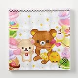 東京交易 ビーズキット 『ダイヤモンドフィックス リラックマ Sweets&Sweets DF22-RK001』