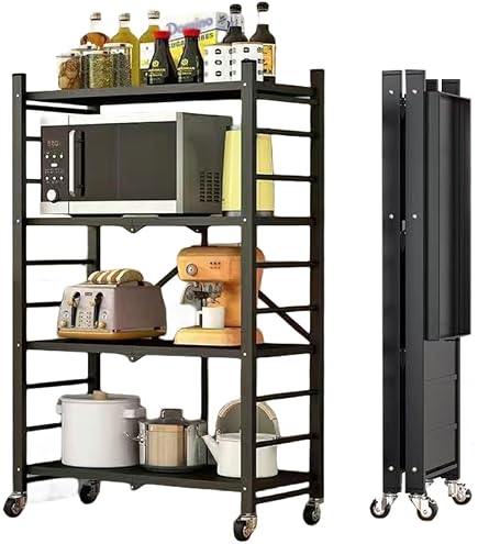 Amazon.co.jp: 折りたたみスチールラック 幅70cm 3段 メタルラック