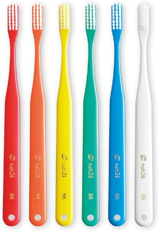 【歯科専用】オーラルケア タフト24 タフト24 MS (ミディアムソフト) アソート【10本セット】 キャップ無