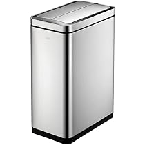 Amazon｜ゴミ箱 自動開閉 デラックスファントム シルバー 45L