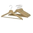 IKEA (イケア) BUMERANG ナチュラル 30167102 洋服ハンガー8本セット
