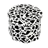 Bauhutte(バウヒュッテ) 収納ボックス 3WAY オットマン スツール BS-BOX61-AM アニマル [ リラックス 足置き台 収納ボックス/スツール プレゼントに ]