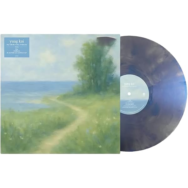 Yung kai Blue Exclusive 7-inch Blue Marble Single Vinyl: Amazon