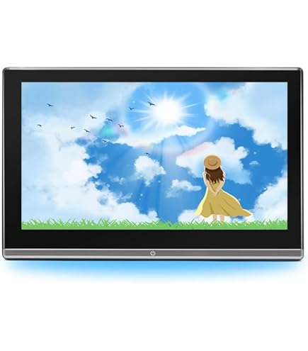 Amazon.co.jp: 9インチ タッチボタンヘッドレストモニターモケット