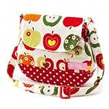 元気にお出かけベビーショルダーバッグ　おしゃれリンゴのひみつ（アイボリー）　B1700500　日本製