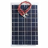 30W 12Vセミフレキシブルソーラーパネルデバイスバッテリー充電器