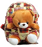 （C-blossom）ベビー リュック おしゃれなデザイン かわいいくまさん ぬいぐるみ付き（1-3歳 子供用 リュックサック） (Cタイプ)