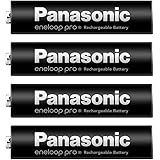 パナソニック eneloop pro 単4形充電池 4本パック ハイエンドモデル BK-4HCD/4H 充電式ニッケル水素電池 NI-MH AAA battery min.930mAh 150回繰り返し 充電済 日本製 〔BK-4HCD/4HA 同等