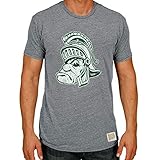 NCAA Michigan State SpartansレトロブランドグレートライブレンドTシャツ M