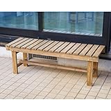 D2オリジナル　木製縁台　120cm