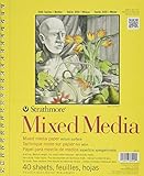 Strathmore STR-362-9 40 Sheet No.90 Mixed Media Pad 9 by 12 [並行輸入品]