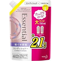 Amazon | 花王 エッセンシャル 寝ぐせ抑制 コンディショナー 詰
