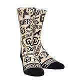 Colorado Buffaloes Youth NCAAロゴスケッチソックス – チームカラー、