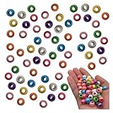 ファイニエ ビーズ 10ｍｍ 丸 ミックス 大穴 400個 MIX オーロラ ラウンド 大きな穴 大容量 ハンドメイド アクセサリー 手芸 パーツ BD3811