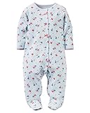 カーターズ Carter's カバーオール 長袖 前開き 足つき Cotton Snap-Up Sleep & Play 9M (67-72cm) [並行輸入品]