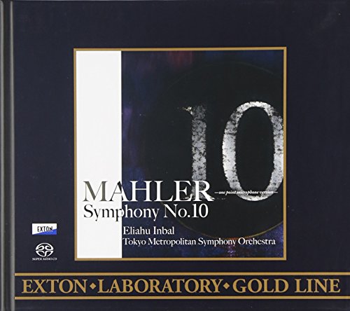 <ダイレクト・カットSACD>マーラー:交響曲第10番 《ワンポイント・レコーディング・ヴァージョン》/インバル (指揮)東京都交響楽団の表紙