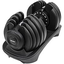 Amazon | 【片手一つで、重量変化。】 TOPFILM ダンベル 可変式
