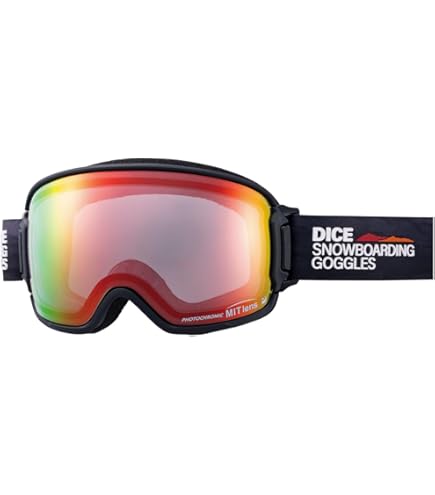 ダイス DICE スノーゴーグル 調光 HIGHROLLER 23-24モデル Amazon