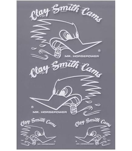 Amazon.co.jp: MOONEYES クレイスミス ステッカー Clay Smith 右向き