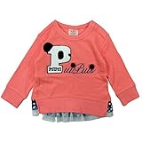 【春物】 PuiPui(プイプイ) ダブルフェイス長袖Tシャツ 80cm /ORANGE NO.PP-163195